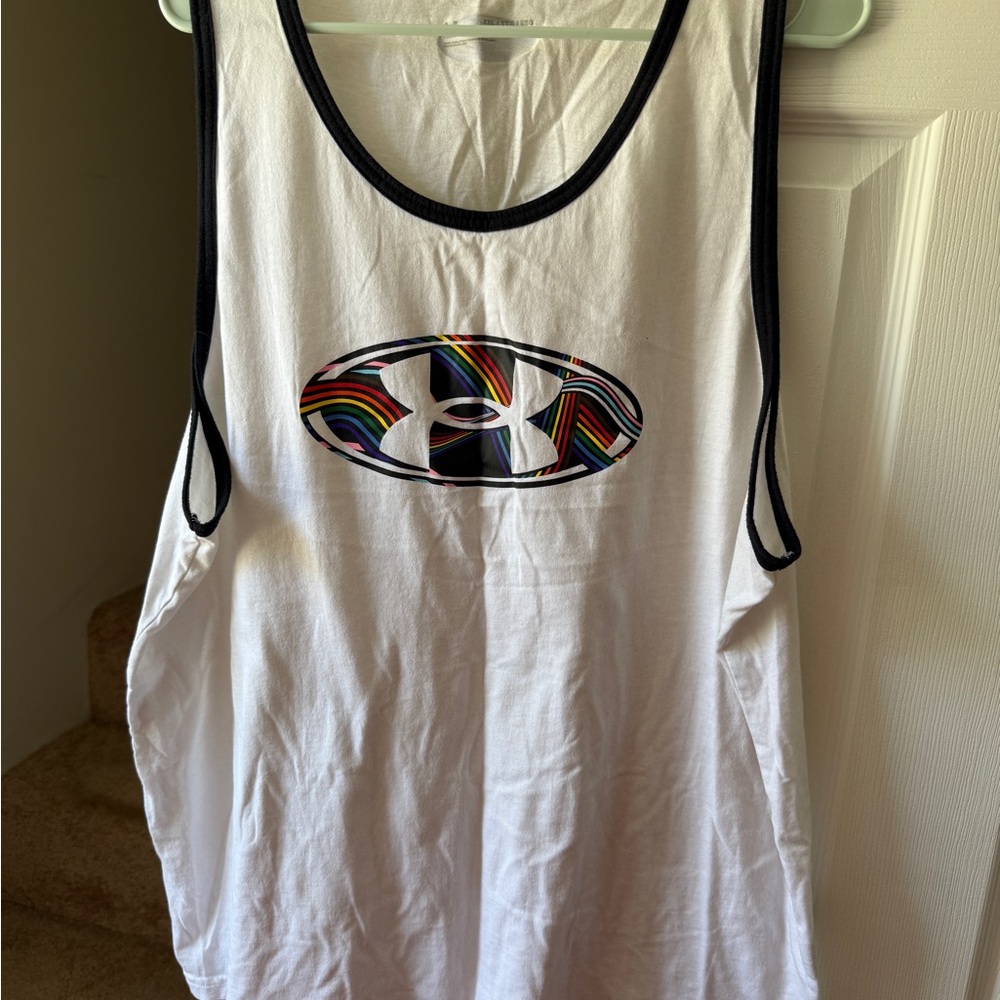 Under Armour Gray Tank with Black Trim